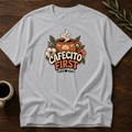 Cafecito First T-Shirt – Sport Gray – Wear Your Heart
