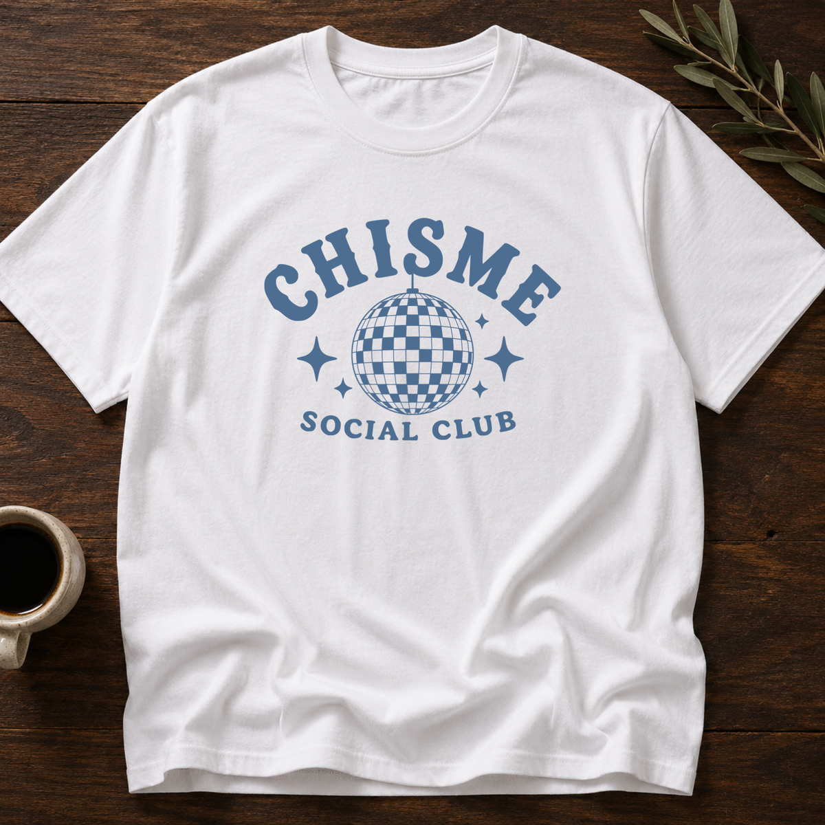 Chisme Social Club. T-Shirt – White – Wear Your Heart