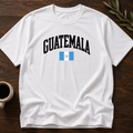 Guatemala Varsity T-Shirt – White – Wear Your Heart