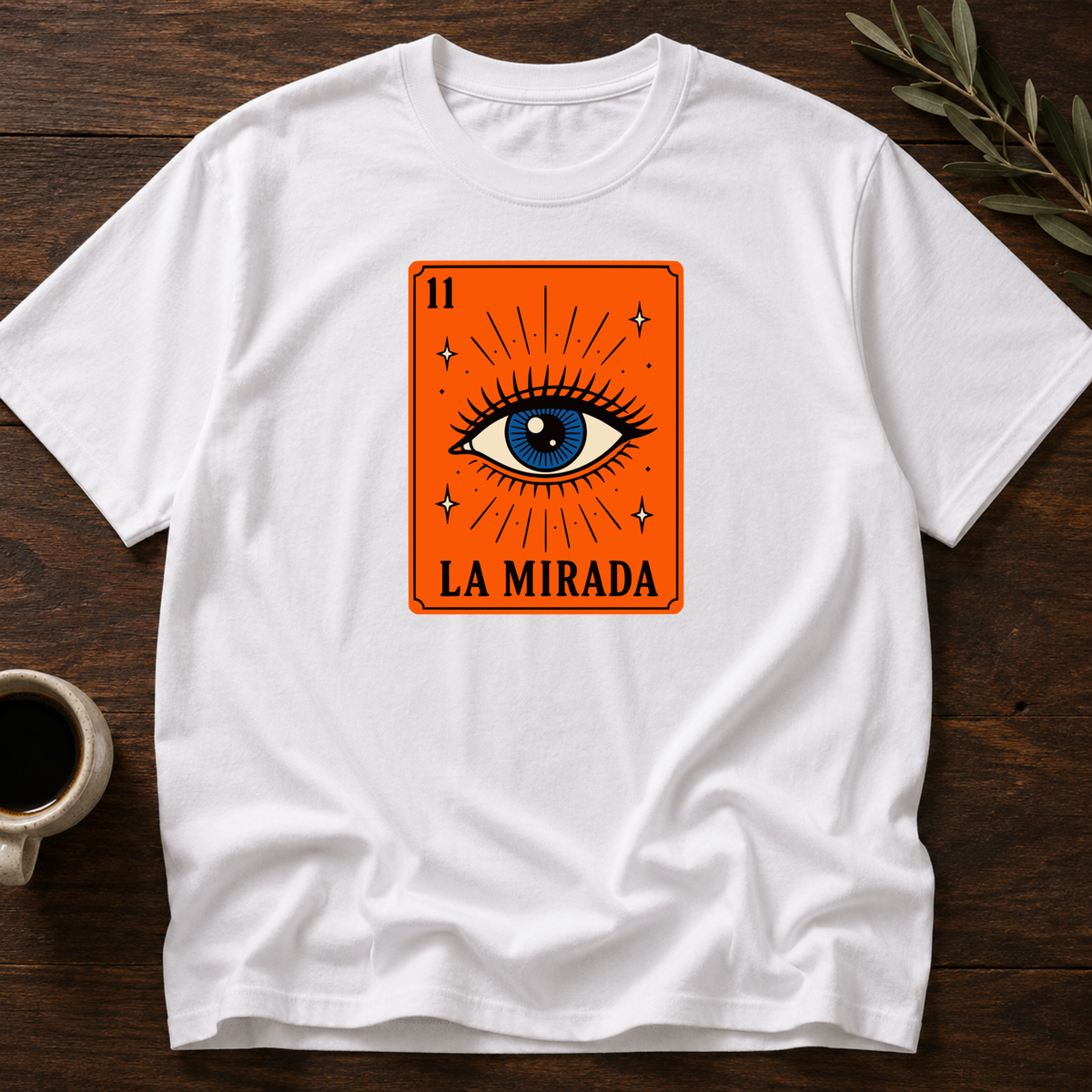 La Mirada T-Shirt – White – Wear Your Heart