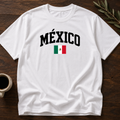 México Varsity T-Shirt – White – Wear Your Heart