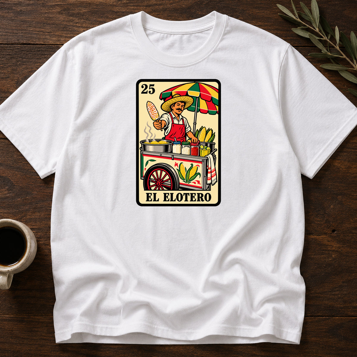 EL ELOTERO T-SHIRT - White [el-elotero-t-shirt]