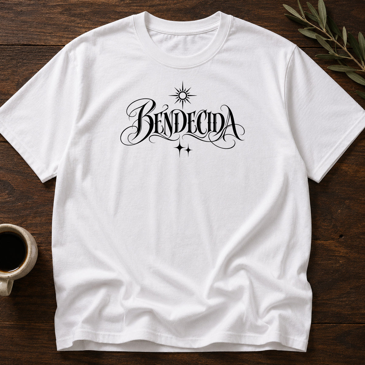 BENDECIDA T-SHIRT - White [bendecida-t-shirt]