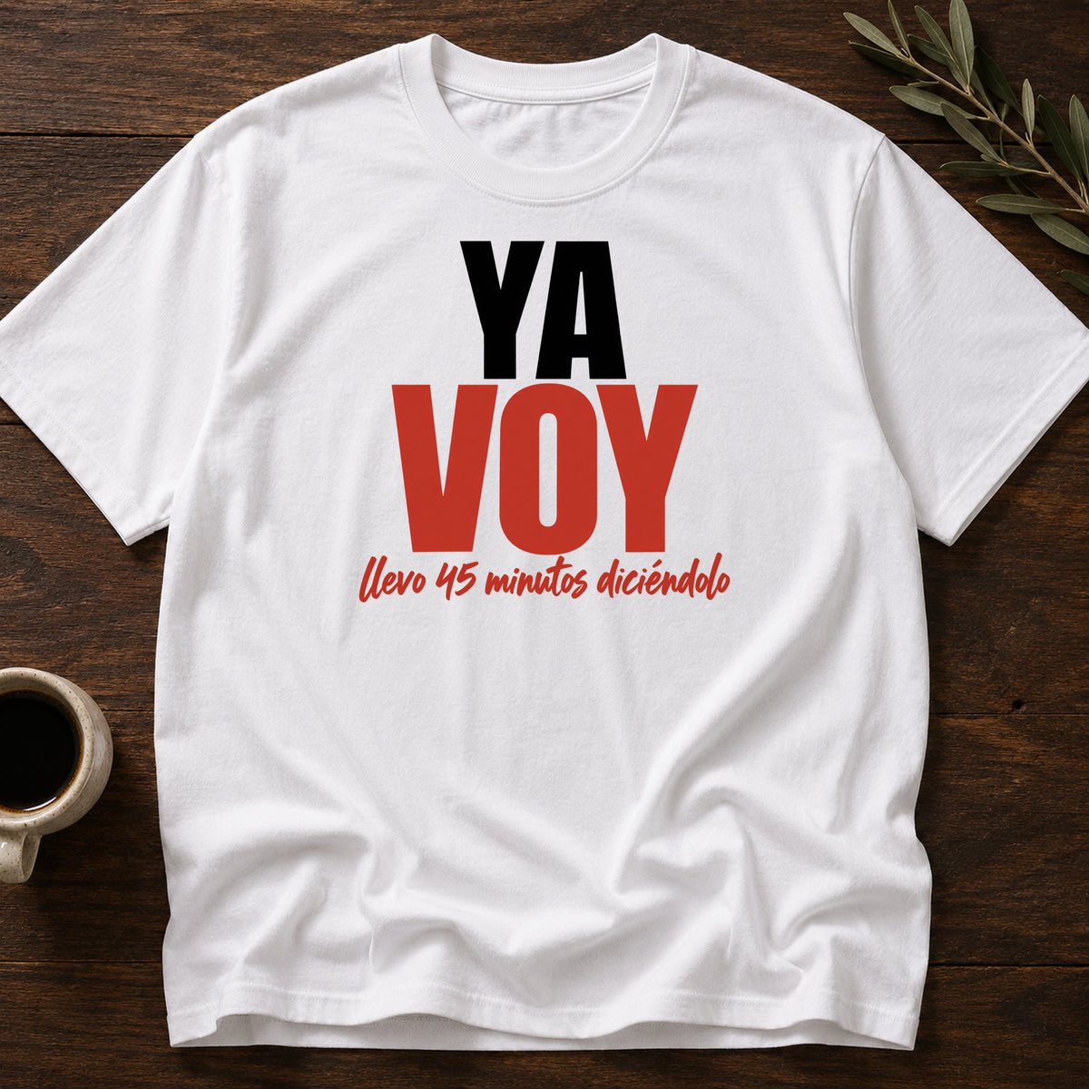 YA VOY T-SHIRT - White [ya-voy-t-shirt]