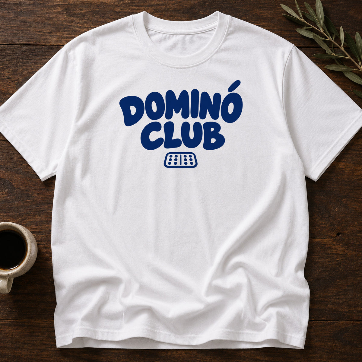 DOMINÓ CLUB T-SHIRT - White [dominó-club-t-shirt]