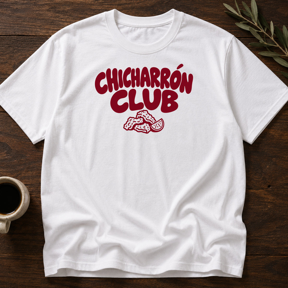 CHICHARRÓN CLUB T-SHIRT - White [chicharrón-club-t-shirt]