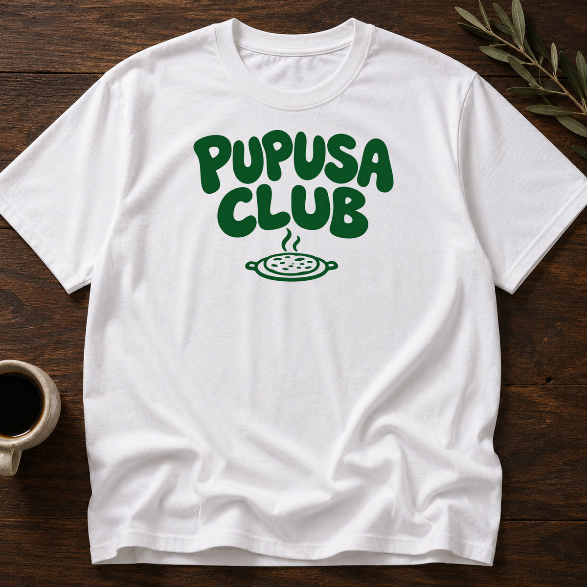 PUPUSA CLUB T-SHIRT - White [pupusa-club-t-shirt]