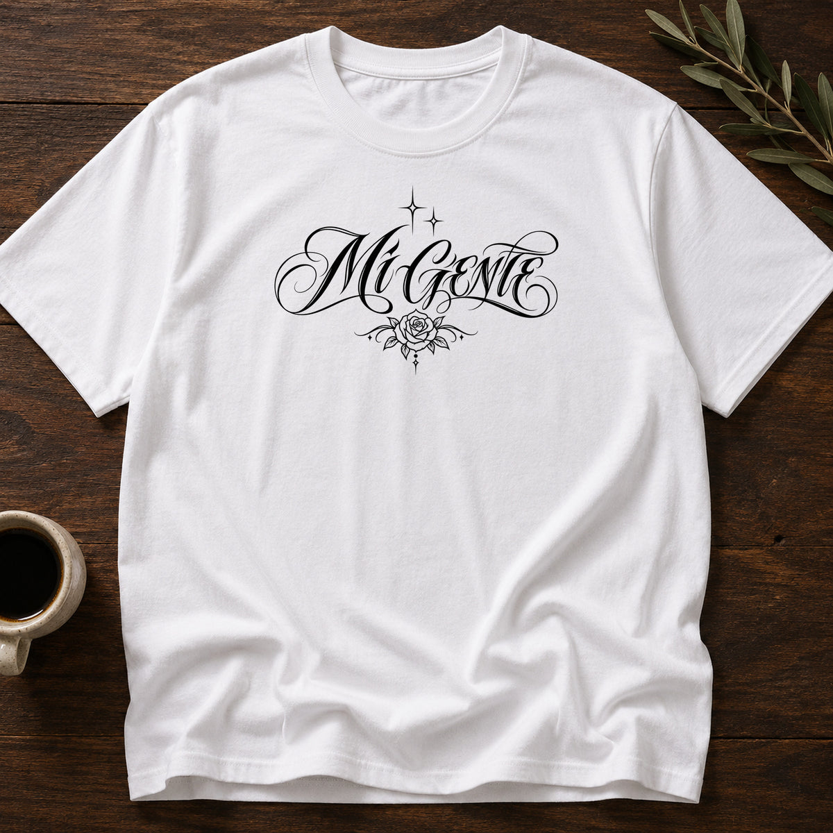MI GENTE T-SHIRT - White [mi-gente-t-shirt]
