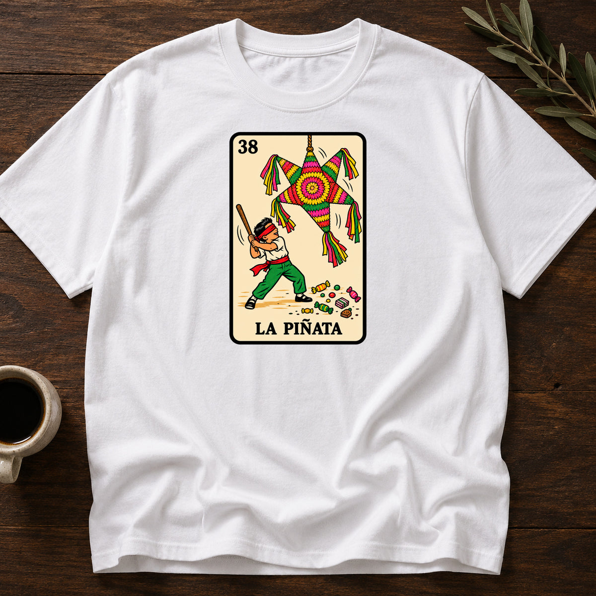 LA PIÑATA T-SHIRT - White [la-piñata-t-shirt]