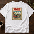 SIMON EAST LA POSTER T-SHIRT - White [simon-east-la-poster-t-shirt]