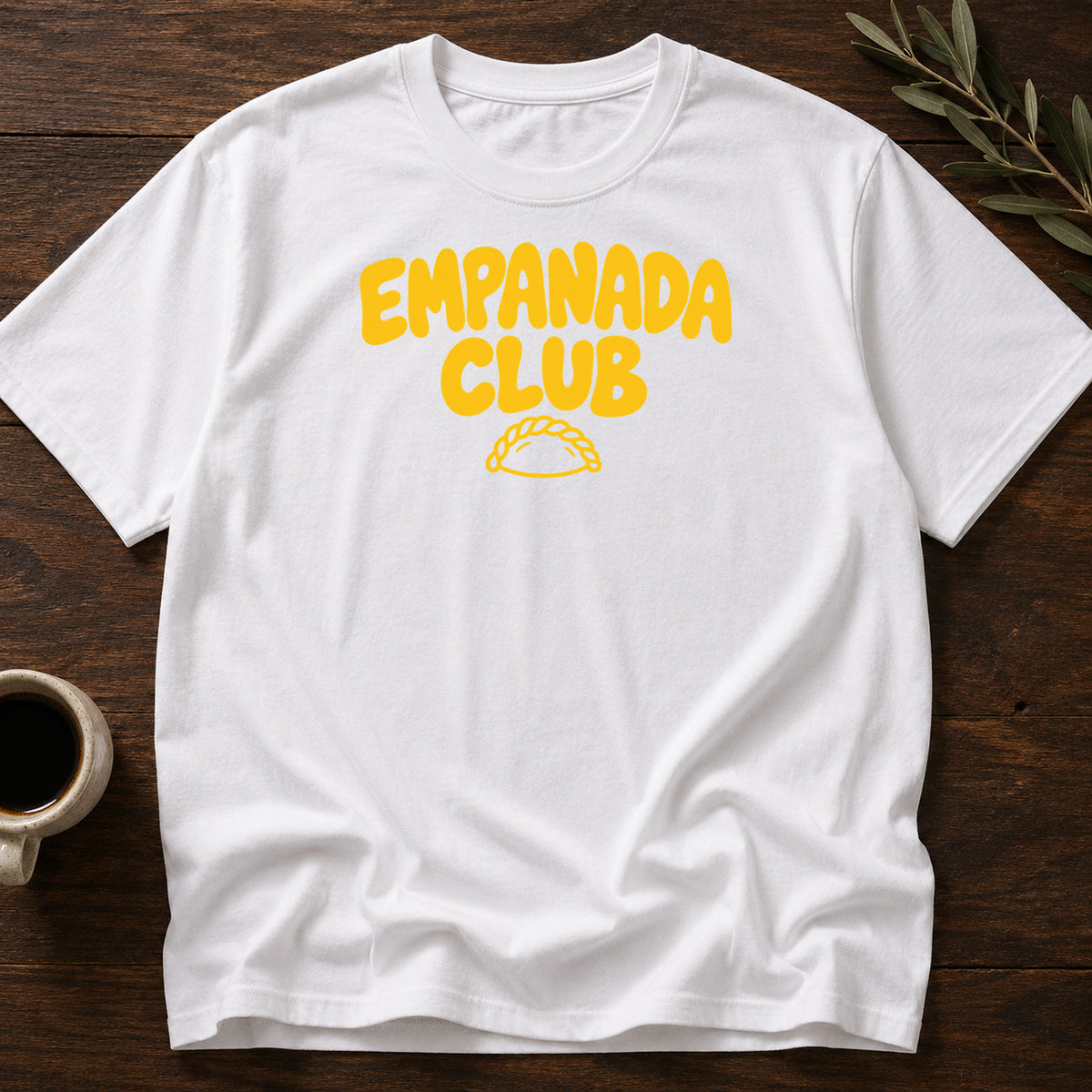 EMPANADA CLUB T-SHIRT - White [empanada-club-t-shirt]