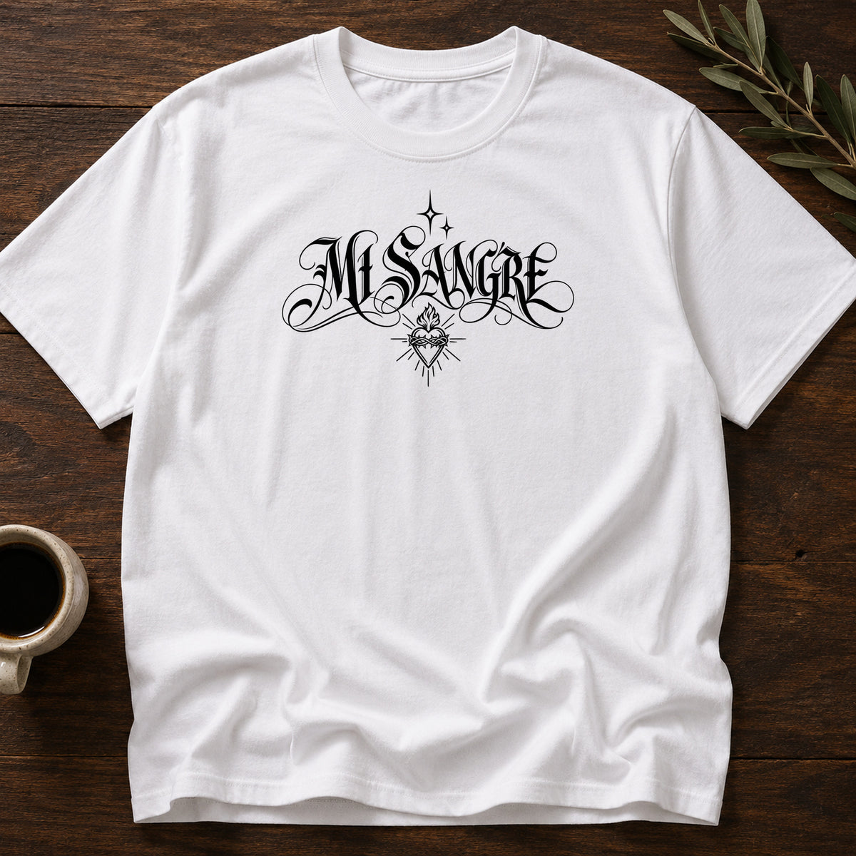 MI SANGRE T-SHIRT - White [mi-sangre-t-shirt]