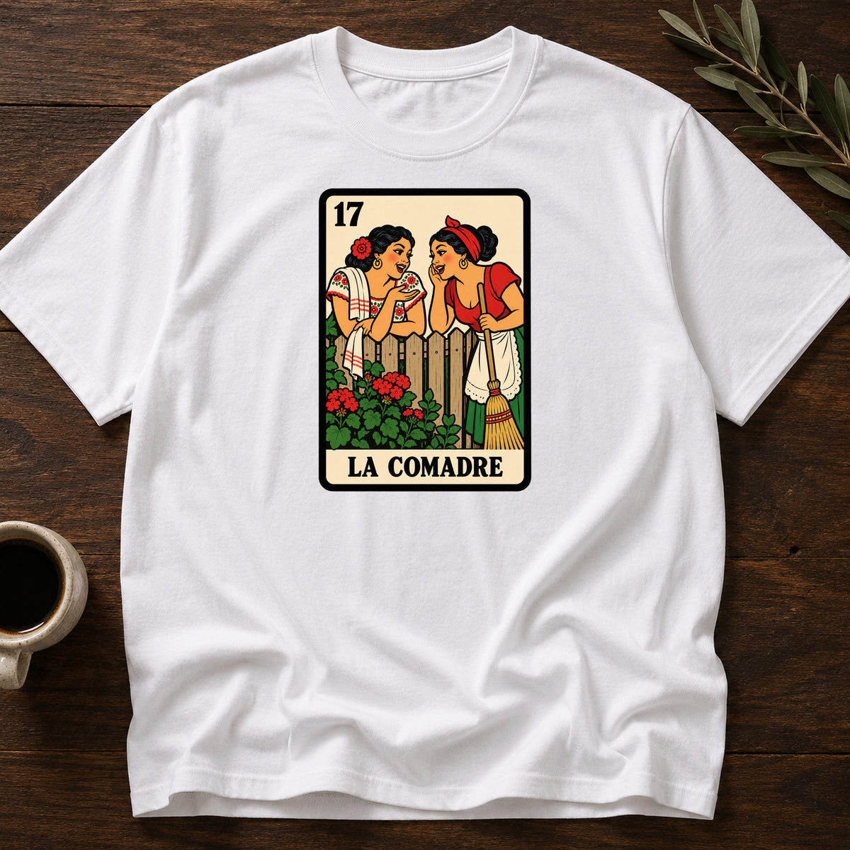 LA COMADRE T-SHIRT - White [la-comadre-t-shirt]