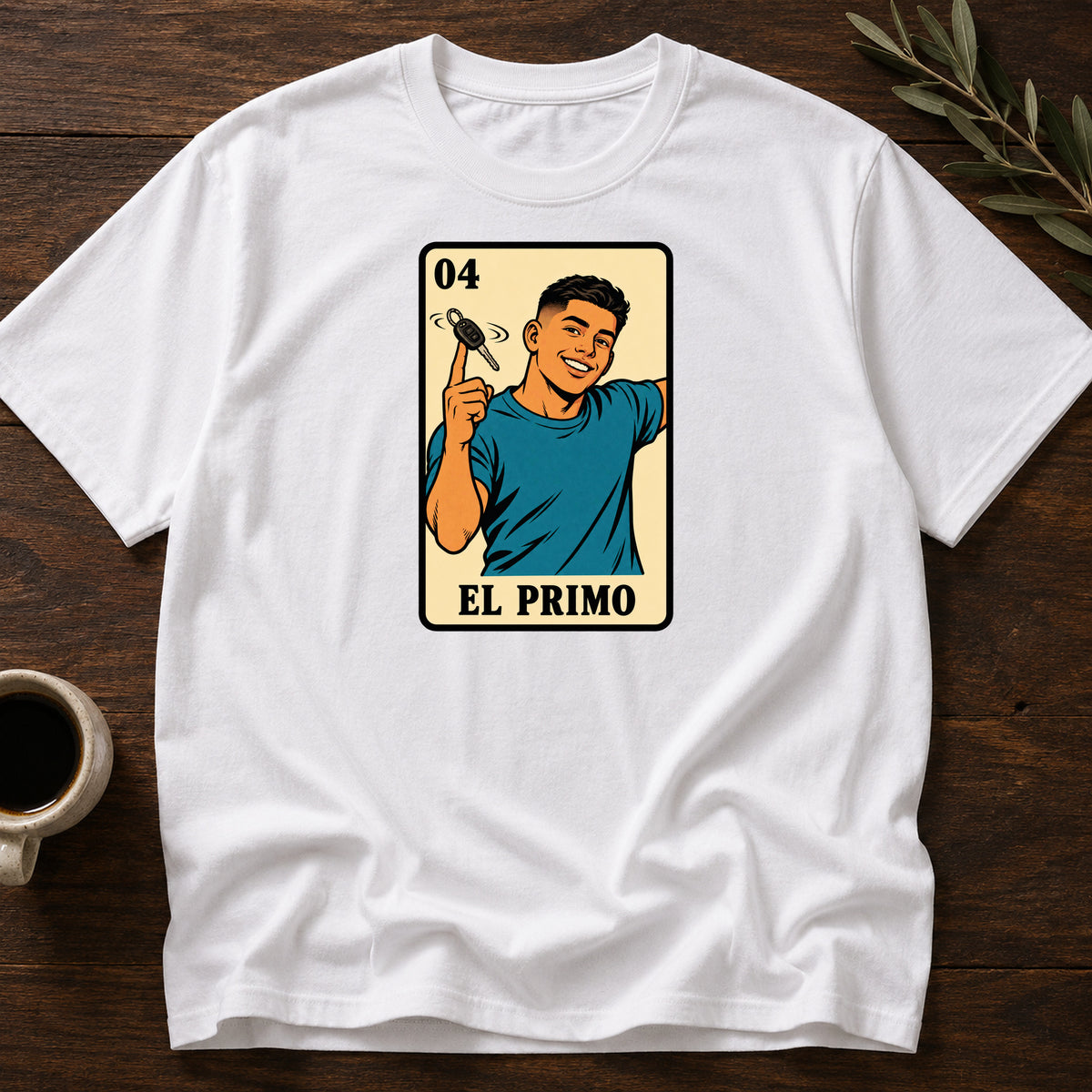 EL PRIMO T-SHIRT - White [el-primo-t-shirt]